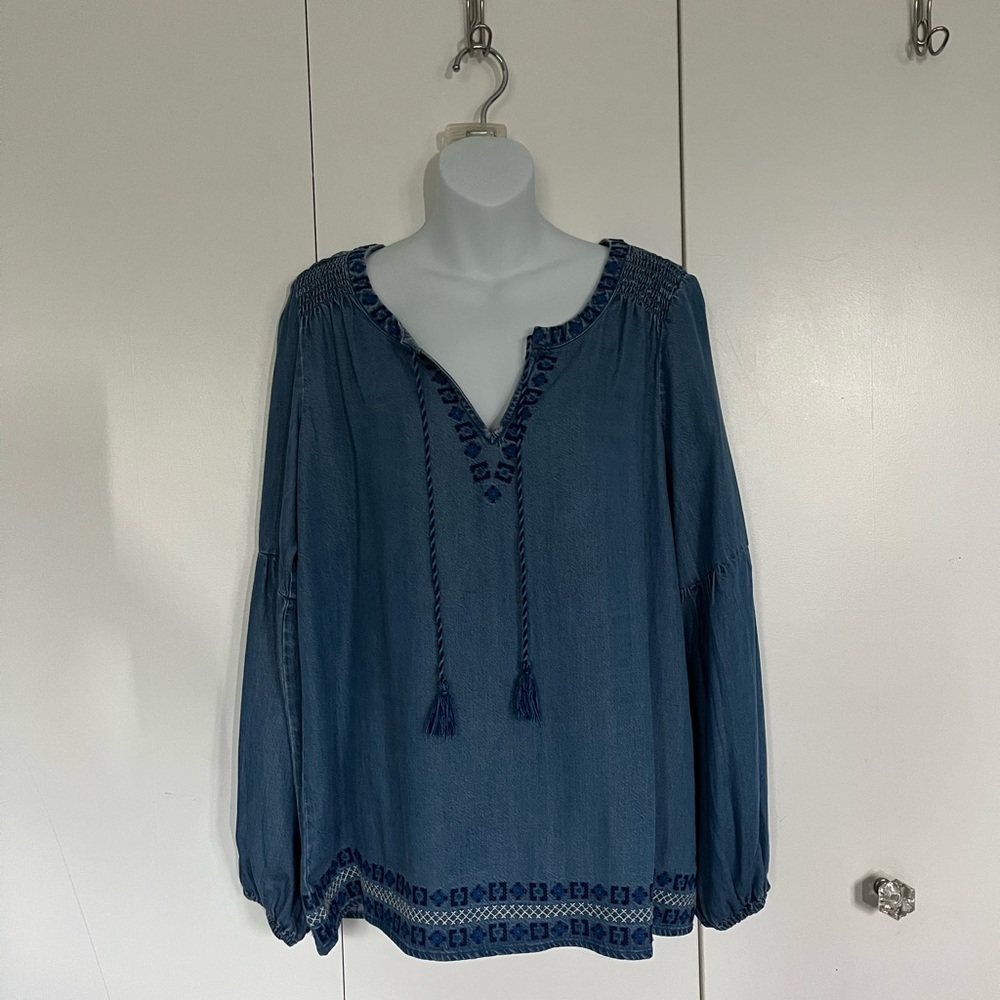 NWT Southern Tide Denim Shirt